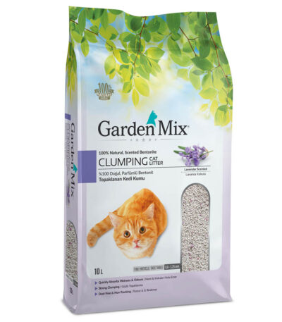 Gardenmix Lavanta Kokulu Bentonit Kedi Kumu 10 Lt