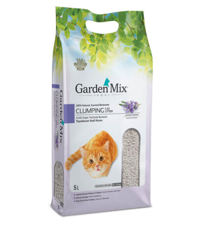 Gardenmix Lavanta Kokulu Bentonit Kedi Kumu 5 Lt