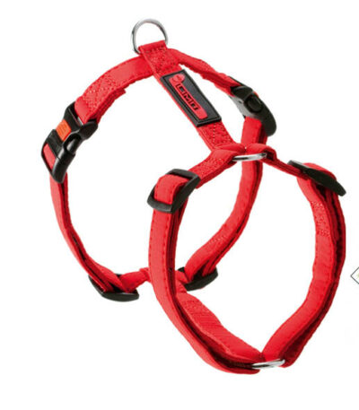 Karlie Teflon Kilitli Göğüs Tasma 35-50Cm Kirmizi