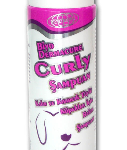 Biyoteknik Biyo Dermacure Curly Kalın ve Kıvırcık Tüylü Köpekler İçin Bakım Şampuanı 250 ml