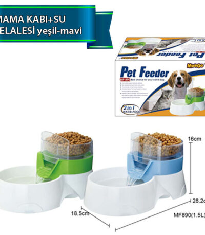 Dophin Mama Kabı + Su Şelalesi Mavi - Yeşil