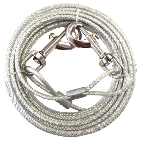 Eastland Bahçe Bağlama Çelik Halatı 4 mm*9 Metre 45 kg